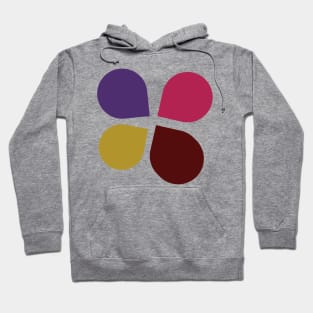 Four (4) Colorfu Balloons coming together in Unity Hoodie